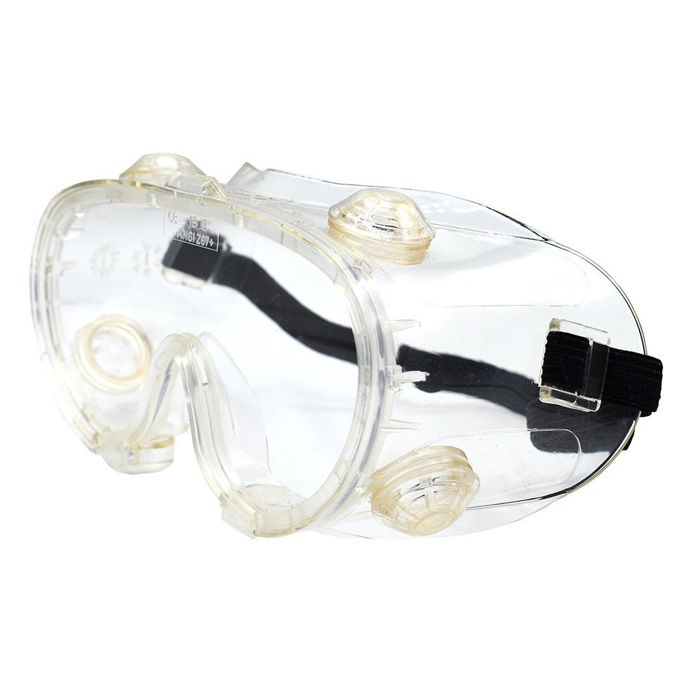 Cordova Safety Goggles, Indirect Ventilation, Clear Anti-Scratch Coated Lens
