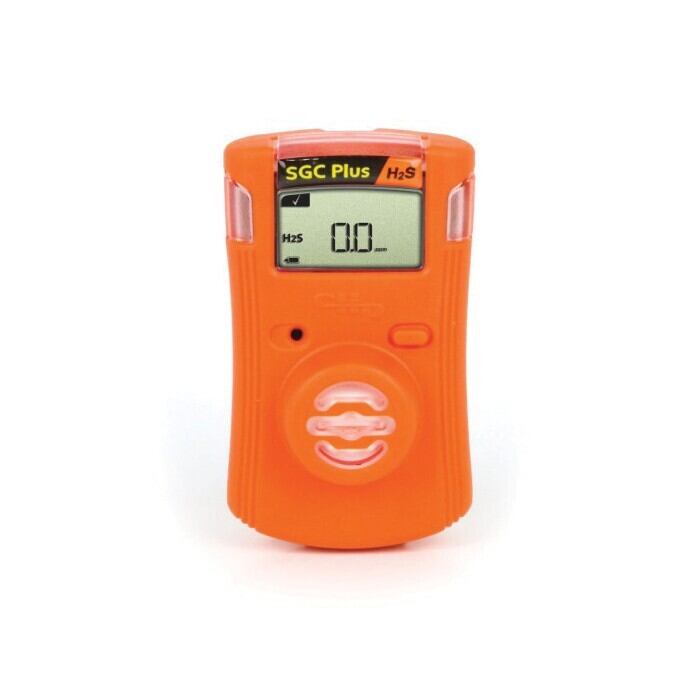 Gas Clip Single Gas Clip Plus With Hibernate Mode -  H2S -  0 to 100 ppm Range -  Audible/Visual/Vibrating Alarm