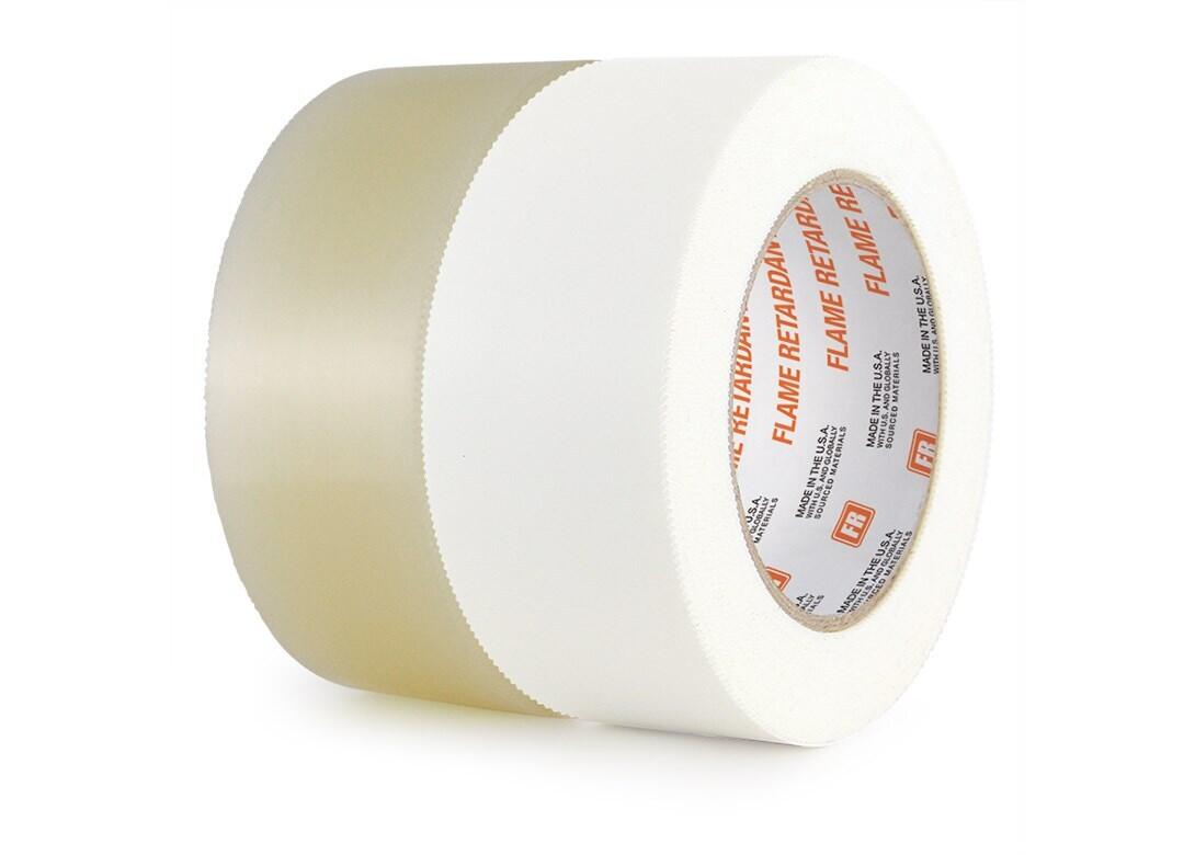 IPG® Fire Retardant PE Tape, 48mm x 55m, White, Straight Edge