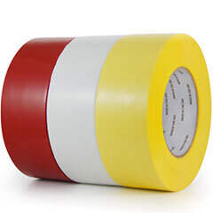 IPG® PE 7 Polyethylene Film Tape, 72mm x 55m, White, Serrated Edge