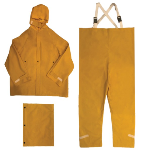 Ironwear (9207-Y) Hydroblast 3-Piece Rainsuit, Yellow