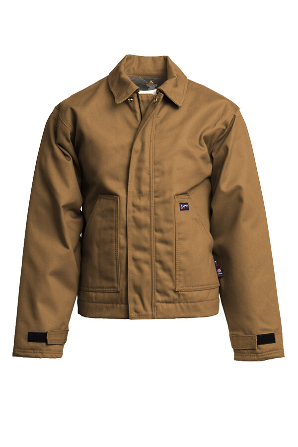LAPCO FR™ 12oz Insulated Jacket, Cotton Duck Outer Shell, Brown
