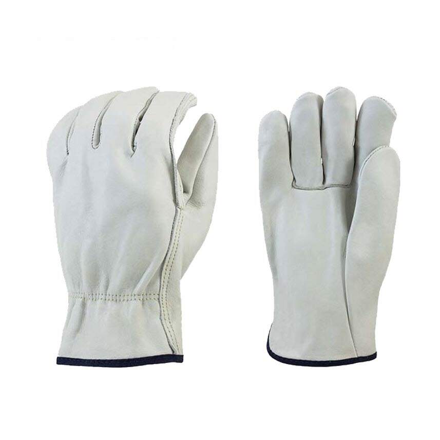 Leather Driver Work Gloves, Straight Thumb, Economy (4719)