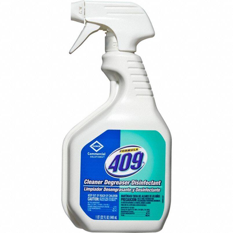 Formula 409® 35306 Cleaner Degreaser Disinfectant -  32 oz Spray Bottle -  Thin Liquid -  Green -  Floral Citrus