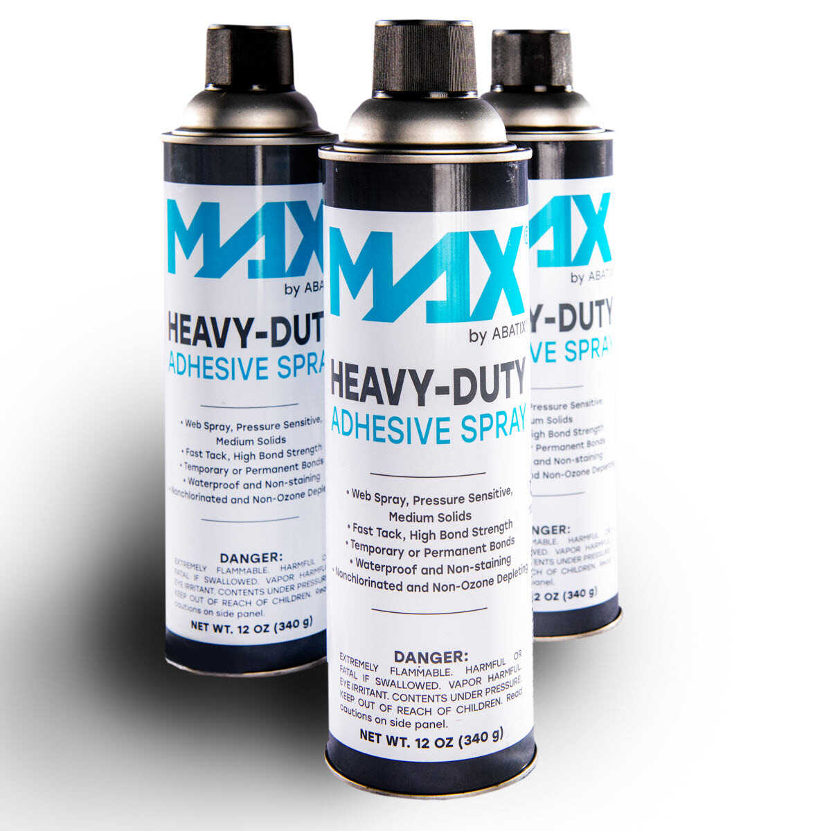 MAX™ by ABATIX™ Heavy Duty Adhesive Spray, 12/cs