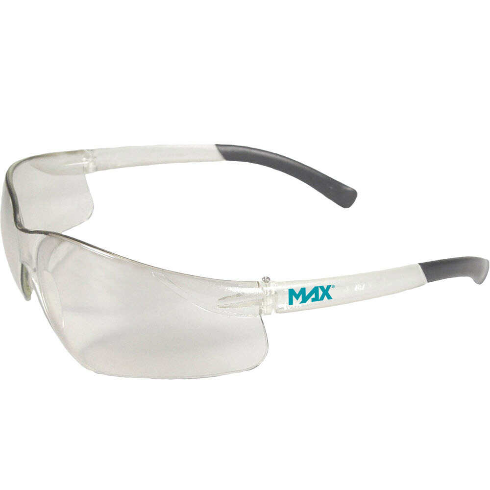 MAX by ABATIX Basic Safety Glasses, Clear Lens