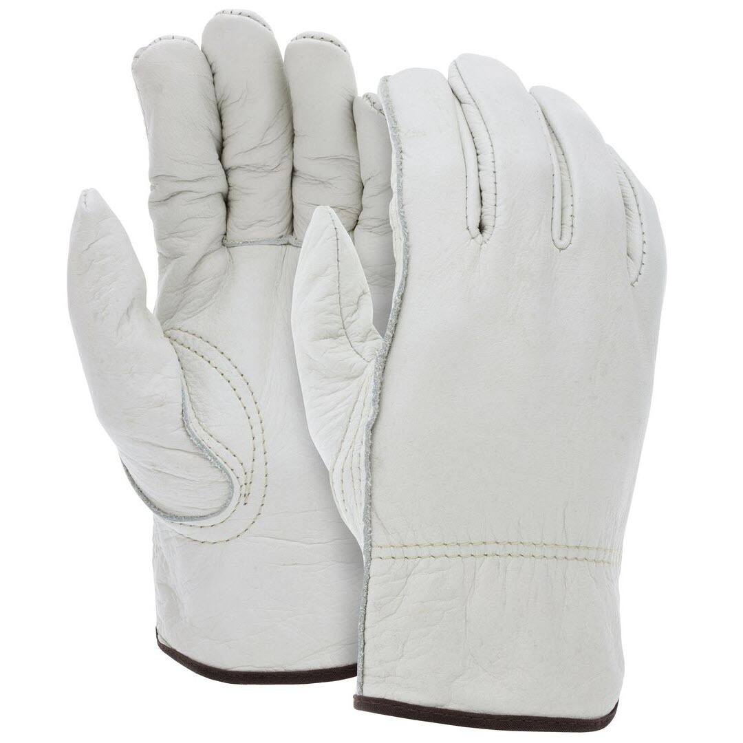 MCR Safety (3213) Leather Drivers Work Gloves, Unlined, Keystone Thumb