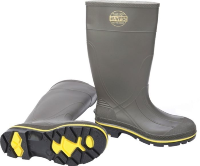 Servus by Honeywell® Pro® 75101 PVC Footwear, Waterproof Knee Boots, Steel Toe, 15" H