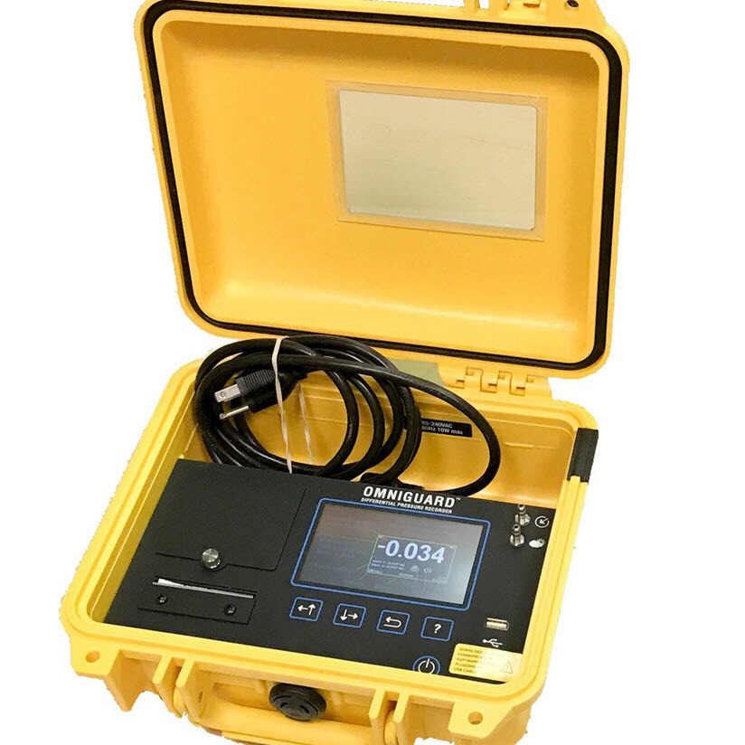 Omniguard™ 5 Differential Pressure Recorder Cellular Modem Manometer