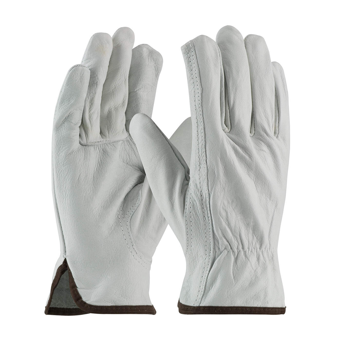 PIP® Economy Grade Top Grain Cowhide Leather Driver Gloves, Keystone Thumb