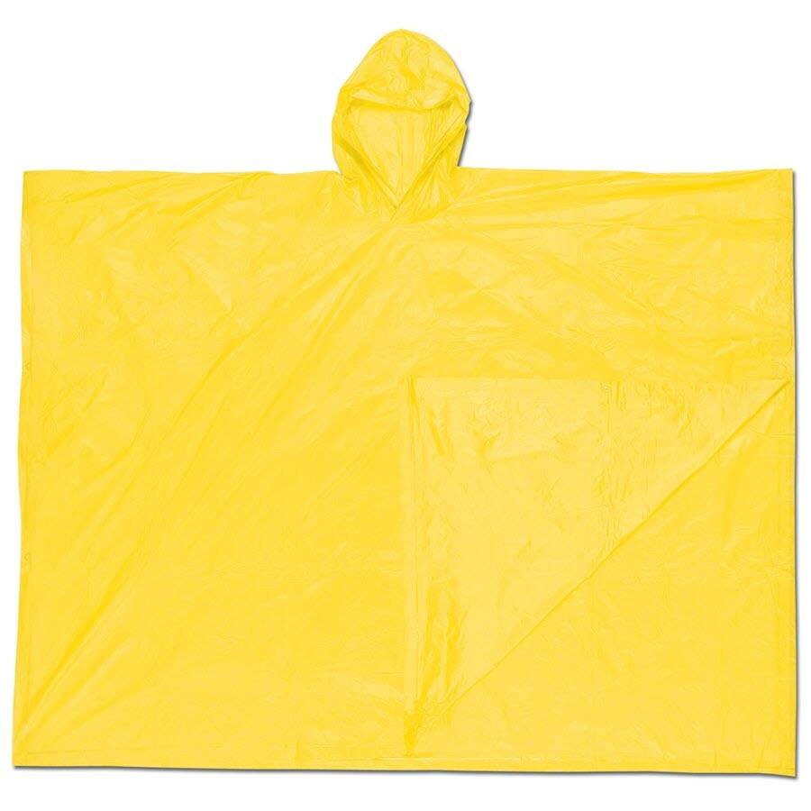 MCR Safety (O40) Schooner Disposable Poncho, Attached Hood