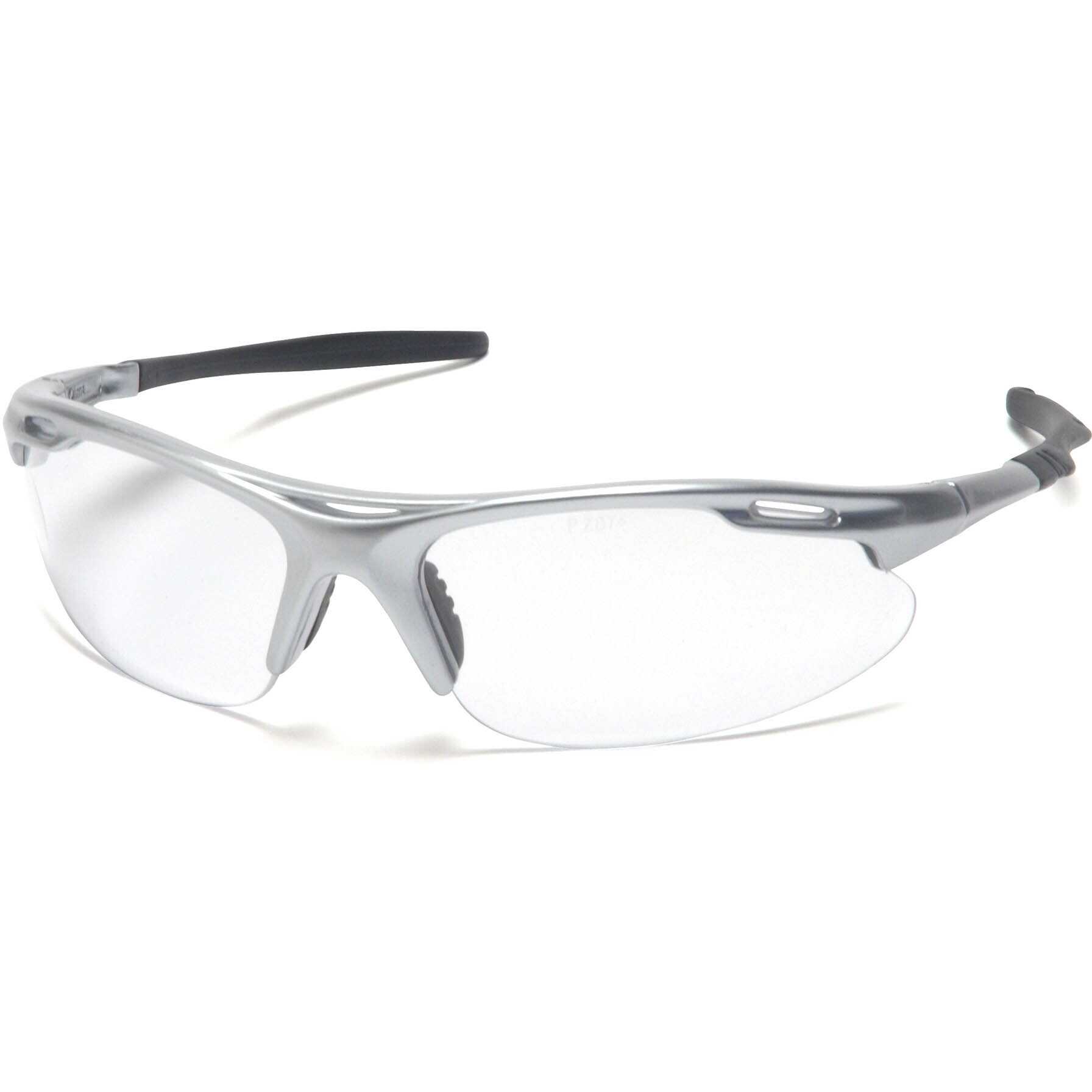 Pyramex® Avante® Safety Glasses, Gunmetal Frame, Clear Lens