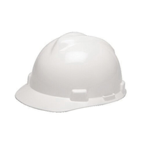V-Gard® Hard Hat Cap Style, Fas-Trac III Suspension, White