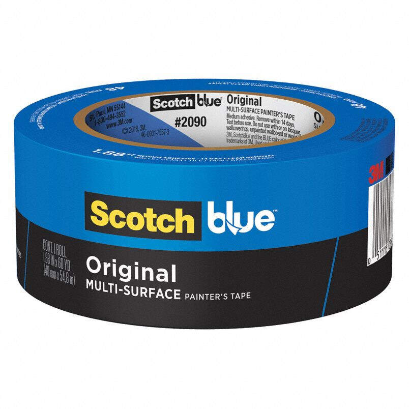 3M™ ScotchBlue™ 2090 Original Painter's Tape, 48 mm x 55 m