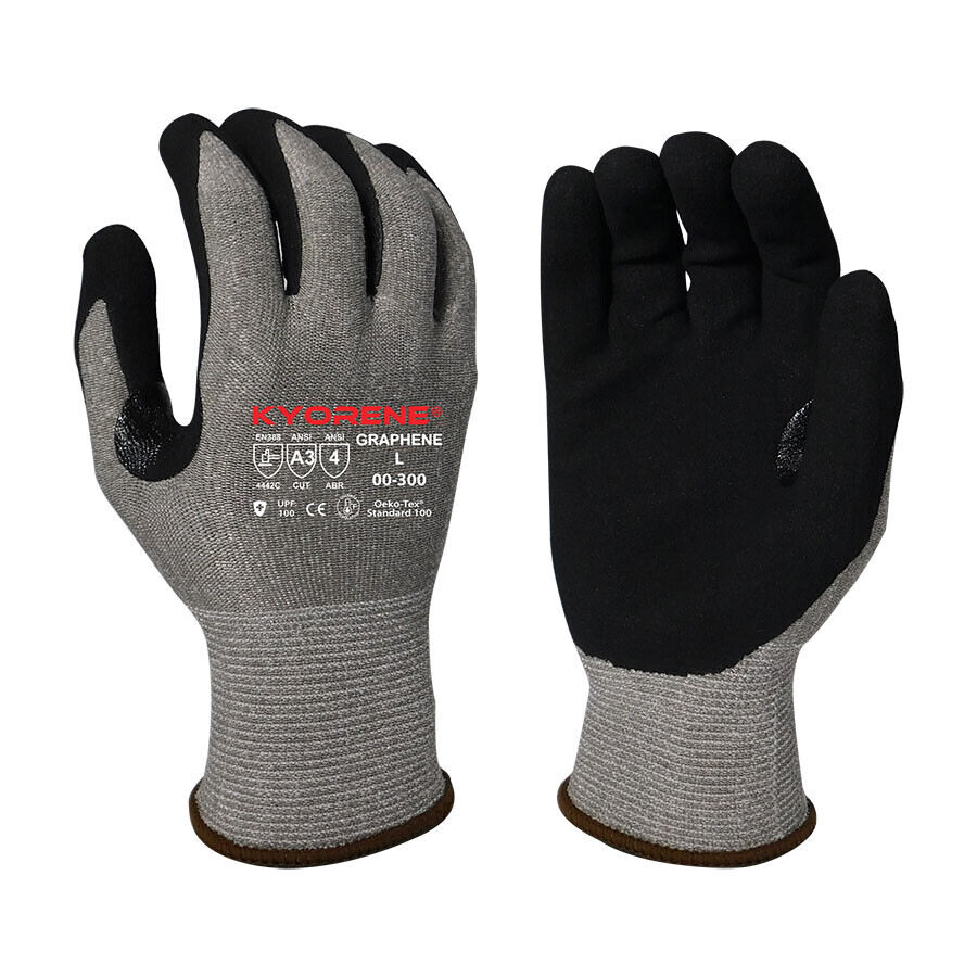 KYORENE® (00-300V) Cut Resistant Gloves, HCT MicroFoam Nitrile Palm, Vend Pack