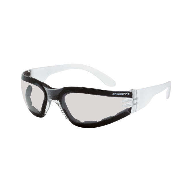 CrossFire® Shield Foam Lined Safety Eyewear, I/O Frame, I/O AF Lens