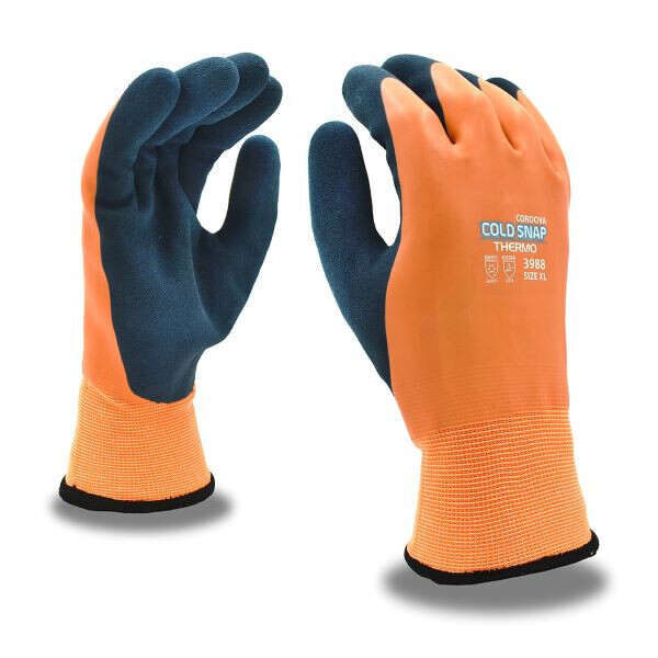 Cordova Safety Cold Snap Thermo™ 3988 Coated Machine Knit Gloves
