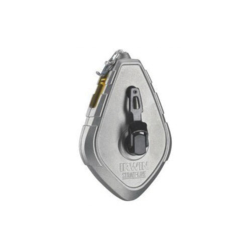 Irwin® Strait-Line® 64110 Chalk Reel -  100 ft Line Length -  2 oz Chalk -  Retractable Locking Handle