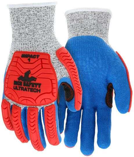 UltraTech™ Coated Knit Gloves, HyperMax™ Shell, Impact Level 1