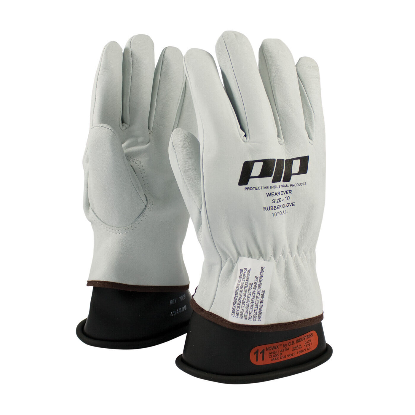 Leather protectors for rubber gloves sales