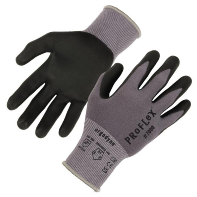 ProFlex® 7000 Nitrile Coated Gloves, Microfoam Palm, 15g Nylon