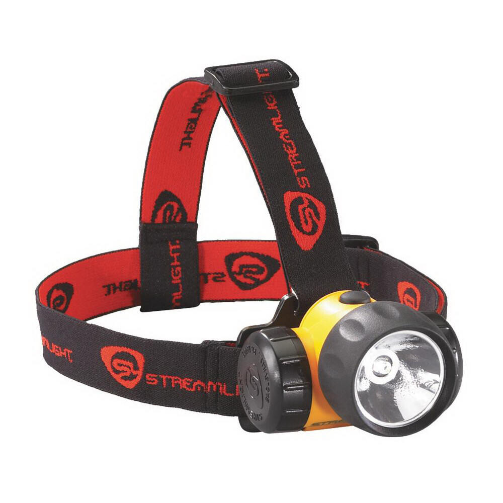 Streamlight® HAZ-LO® Non-Rechargeable Headlamp w/ Elastic Head and Hard Hat Strap