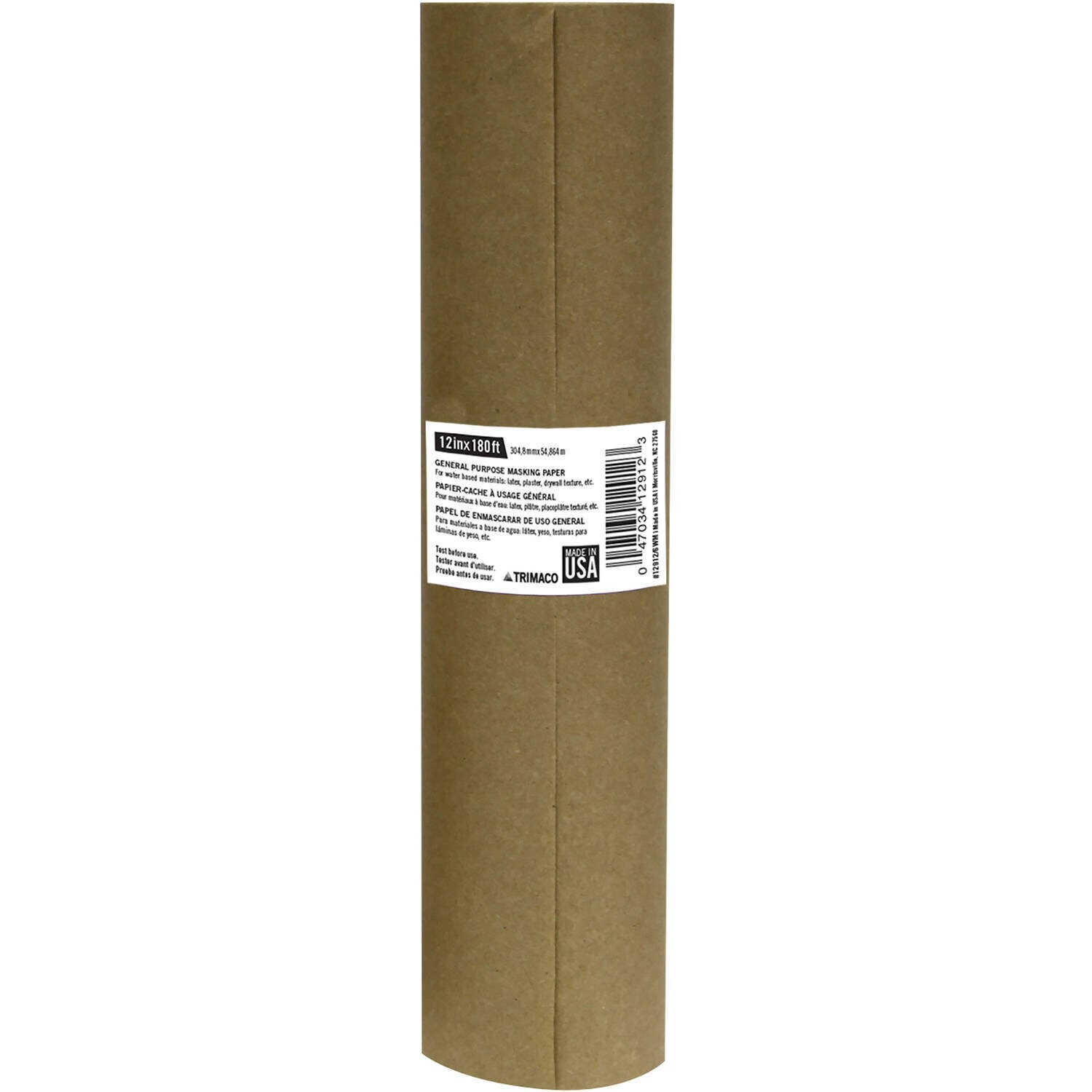 Trimaco Easy Mask® Paint Masking Paper, 12 in x 180 ft