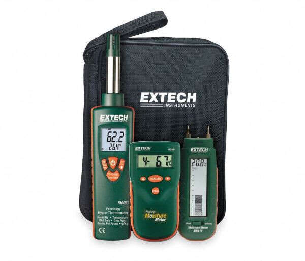 EXTECH® MO280-KW Water Damage Restoration Kit - Hygro Thermometer & Moisture Meter