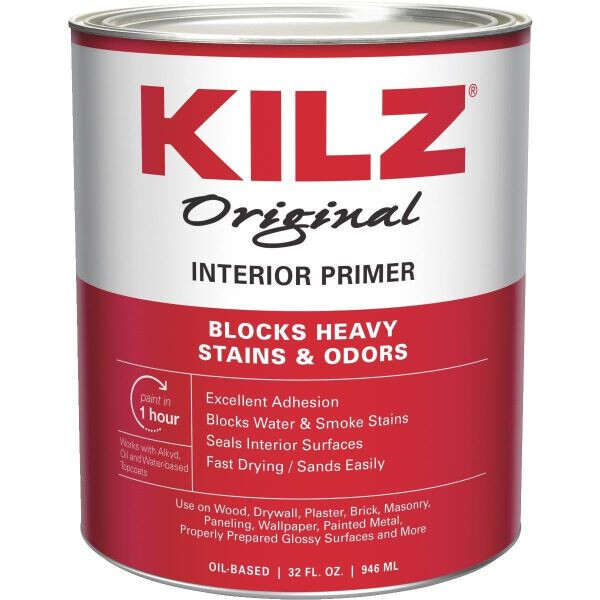 Kilz® Original Interior Primer, Sealer, and Stain Blacker, 1 Gallon