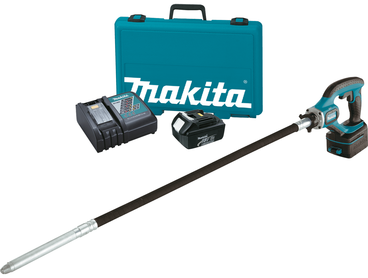 18V LXT Cordless 4 Concrete Vibrator Kit