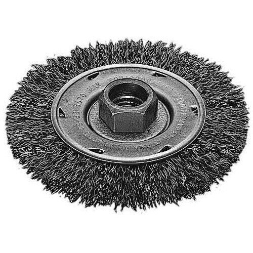 Milwaukee® 48-52-5070 Wheel Brush -  4 in Dia -  5/8-11 -  0.012 - 0.014 in Crimped Radial Wire
