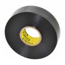 Scotch® Super 33+™ 054007-06132 Premium Grade Single Sided Electrical Tape - 3/4 in W x 66 ft Roll L - 7 mil THK - Black