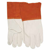 MCR Safety Select Grade Grain Leather MIG/TIG Welding Gloves - Gunn Pattern