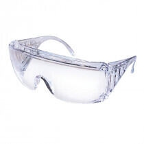 MCR Safety 98 Series Safety Glasses, Scratch Resistant Clear Lens, 144 Pair Bulk Packed