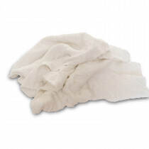 Turkish Towel Cleaning Cloths, White, 10 lb Bag
