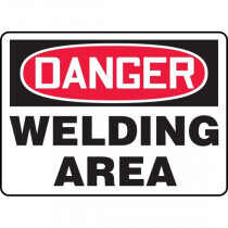 OSHA Danger Safety Sign: Welding Area