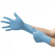 TouchNTuff® (92-675) Disposable Nitrile Powder-Free Gloves, Textured Grip, 100/bx