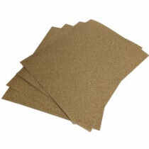Aluminum Oxide Cloth Sanding Sheets, 9" x 11", 100J Grit, 50/pk