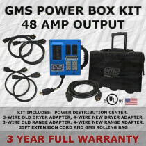 GMS Power Box Kit, 48 Amp Output, Blue