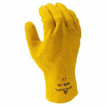 Showa (962) Multi-Purpose PVC Coated Gloves, Cotton Jersey Liner, Rough Grip