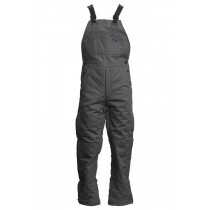LAPCO FR™ 12oz Insulated Bib Overalls, Cotton Duck Outer Shell, Gray
