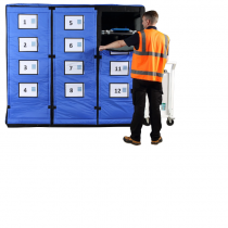 Flexmort AirCool Body Storage System, 12 Drawer
