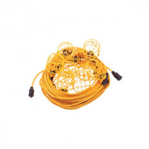 Construction Electrical 96132 Light String With Plastic Guards -  125 V