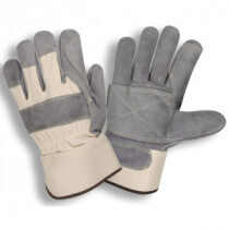 Tuf-Cor® Side Split Double Palm Cowhide Leather Glove