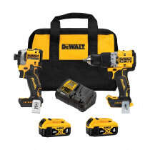 Dewalt® (DCK2050M2) 20V MAX XR Hammer Drill/Driver & Atomic Impact Driver Kit