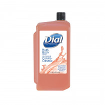 Dial® 04029 Hair and Body Wash -  1000 mL -  Bottle Packing -  Liquid -  Fruity/Aquatic/Green -  Orange