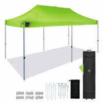 SHAX® 6015 Heavy-Duty Pop-Up Tent - 10ft x 20ft