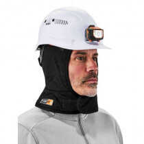 N-Ferno® 6892 FR Winter Hard Hat Liner - 3-layer, Modacrylic/Cotton, Shoulder Length