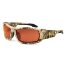 Skullerz® Odin Safety Glasses/Sunglasses, Kryptek Highlander Frame, Copper Lens Color