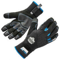 ProFlex® 818WP Thermal Waterproof Winter Work Gloves w/Tena-Grip™, Black